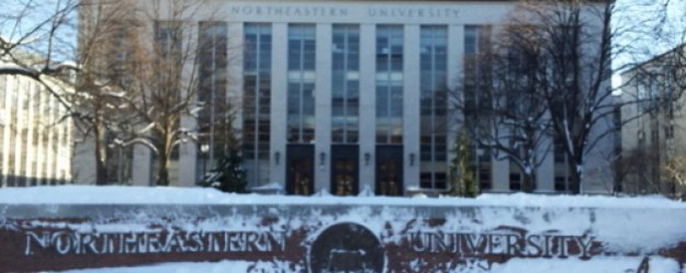 Northeastern in winter